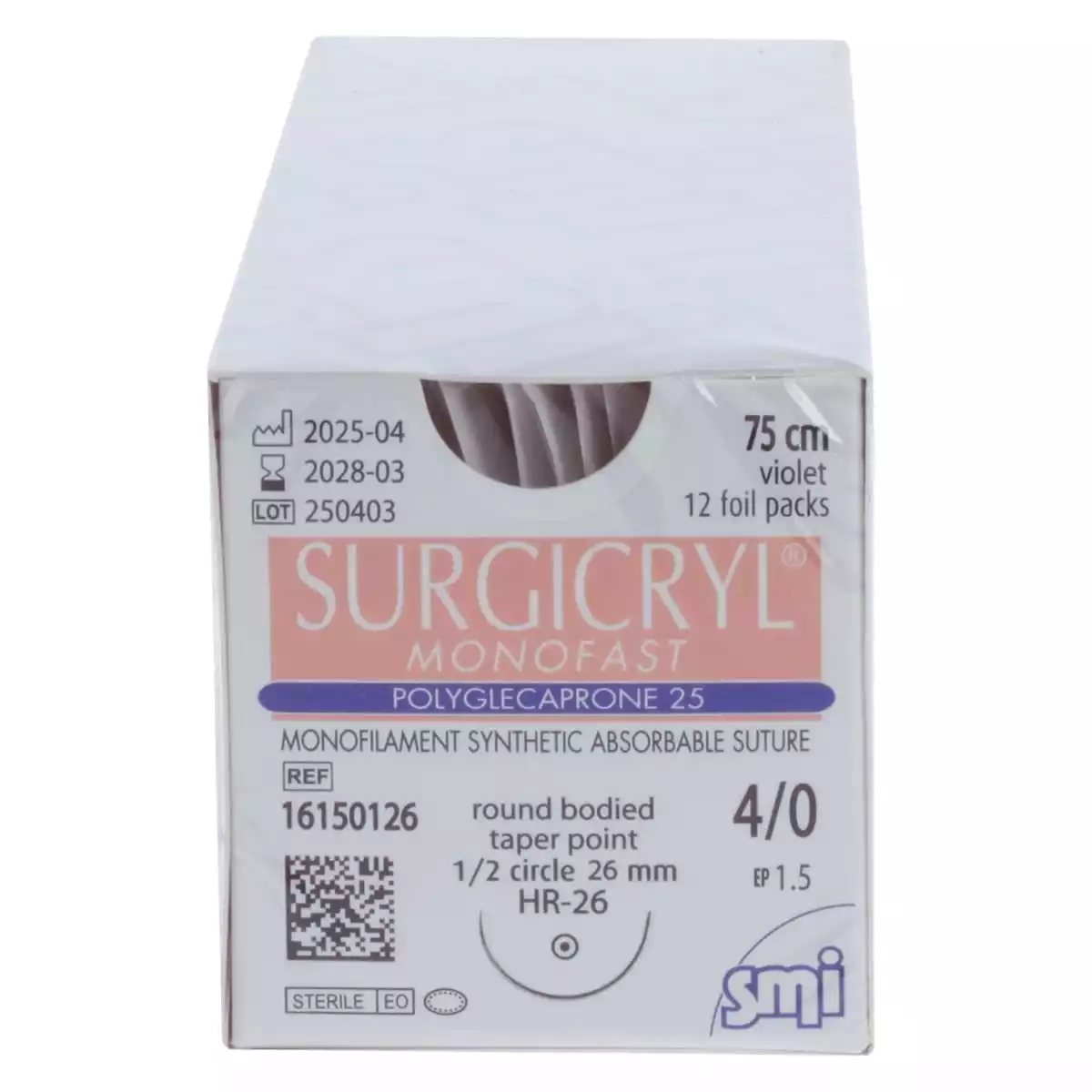 SMI Surgicryl Monofast Nahtmaterial SMI Surgicryl Monofast Nahtmaterial