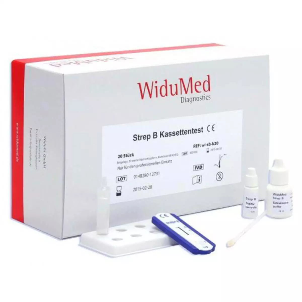 WiduMed WiduMed Strep B Kassettentest