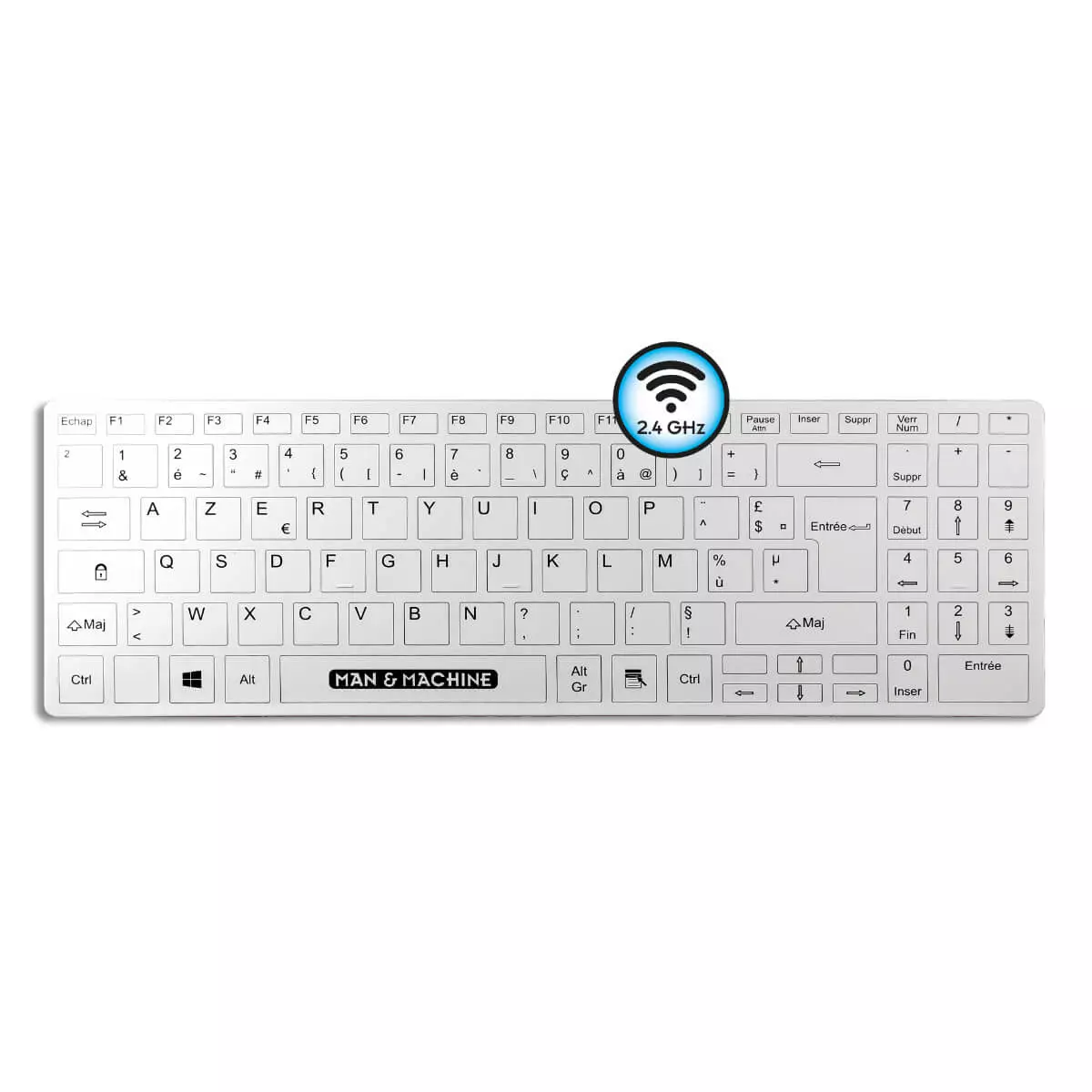 Man & Machine Its Cool Flat – Medizinische Tastatur