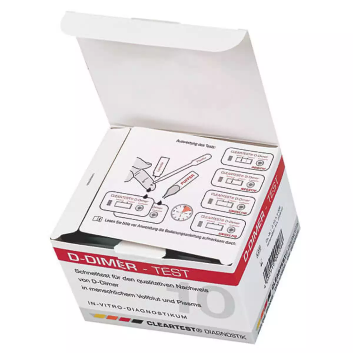 servoprax Cleartest D-Dimer Bluttest