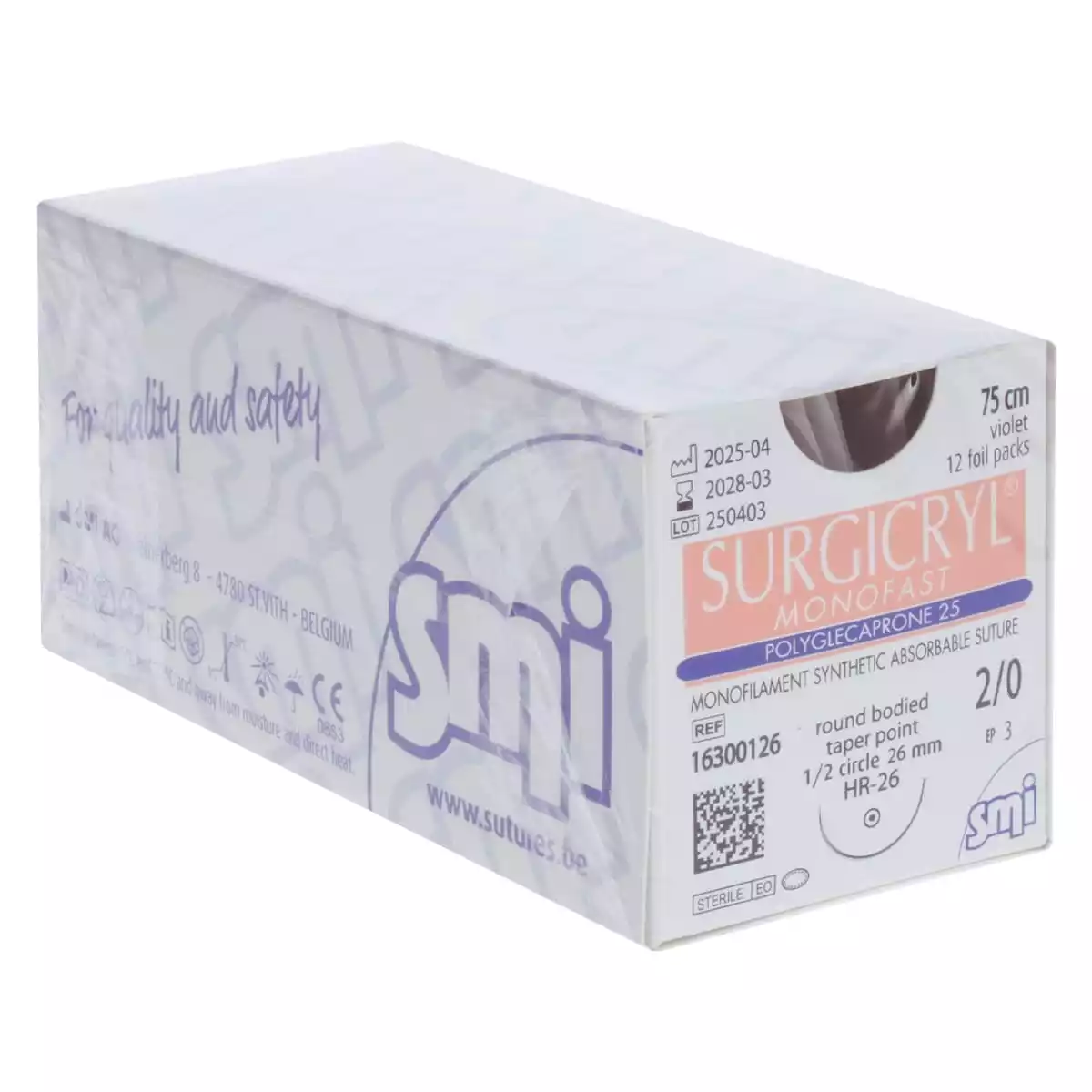 SMI Surgicryl Monofast Nahtmaterial SMI Surgicryl Monofast Nahtmaterial