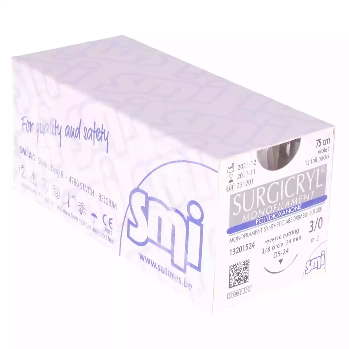 SMI Surgicryl Monofilament Nahtmaterial