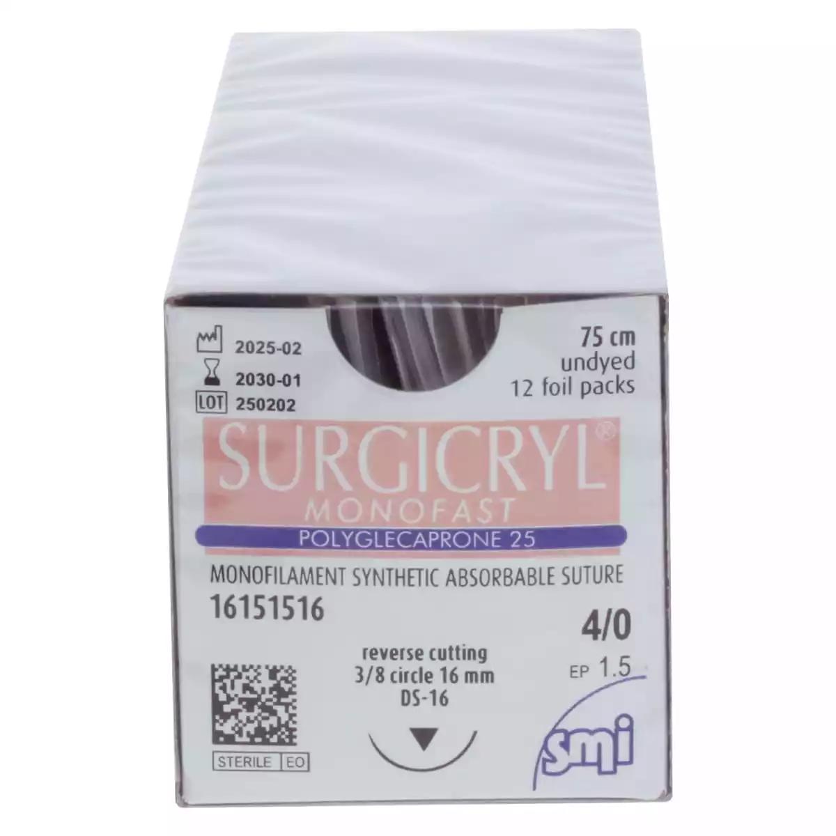 SMI Surgicryl Monofast Nahtmaterial SMI Surgicryl Monofast Nahtmaterial