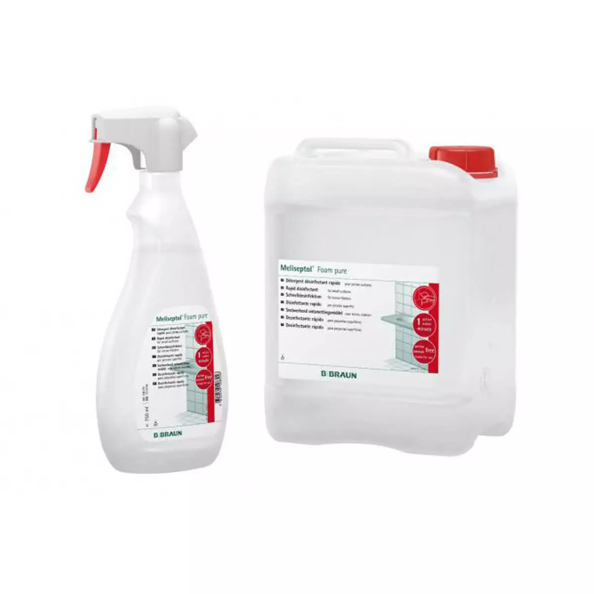 B. Braun Meliseptol Foam pure Desinfektion