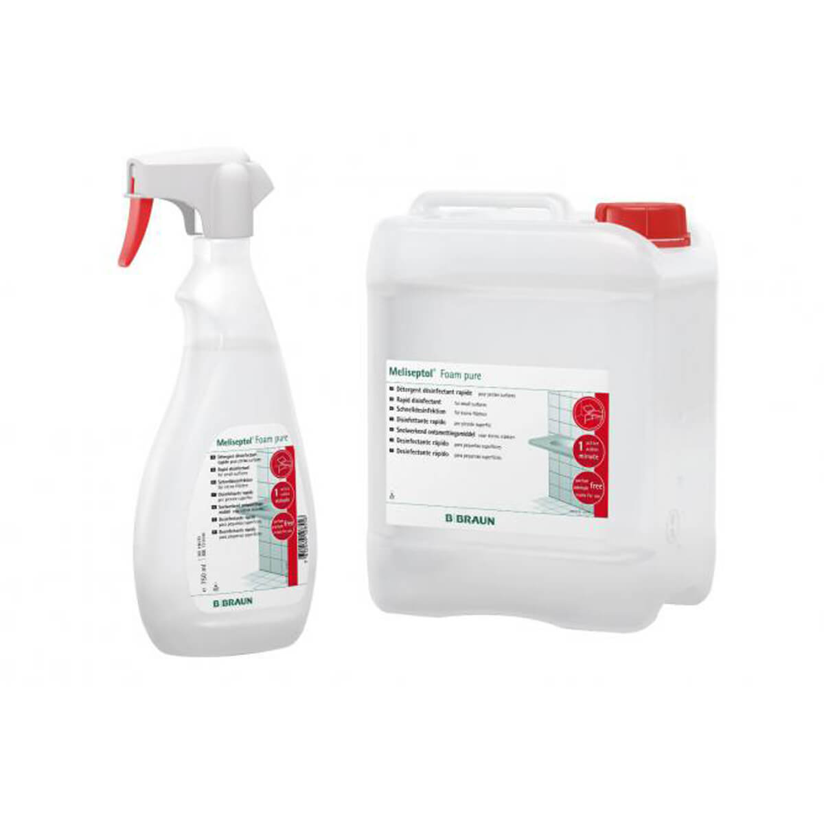 B. Braun Meliseptol Foam pure Desinfektion B. Braun Meliseptol Foam pure Desinfektion