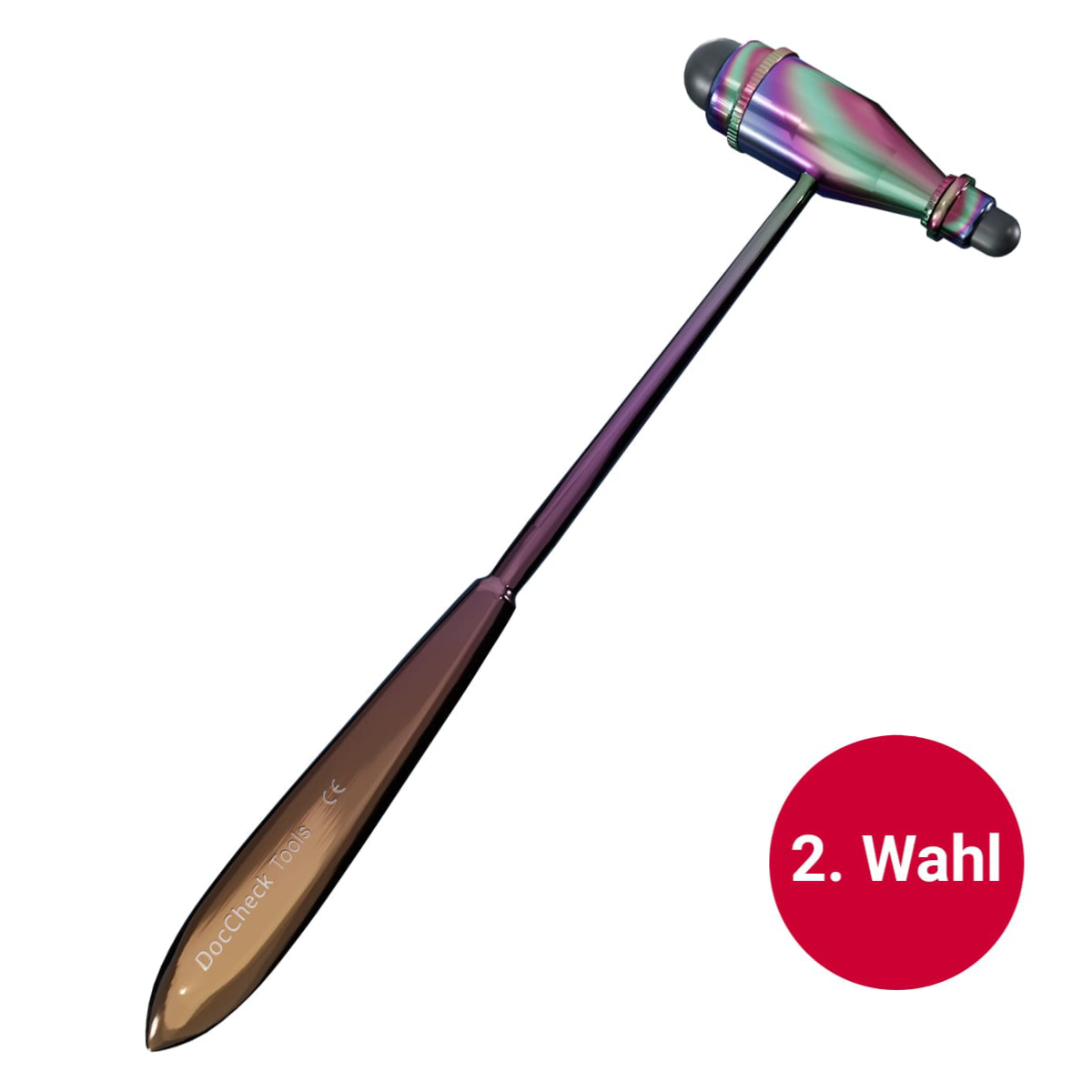DocCheck Tools Reflexhammer "Klopp" – 2.Wahl DocCheck Tools Reflexhammer "Klopp" – 2.Wahl