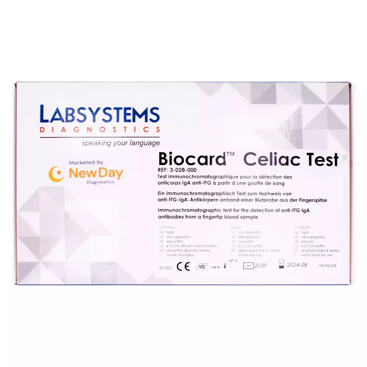 Labsystems Diagnostics Biocard Zöliakie Profi-Test online kaufen