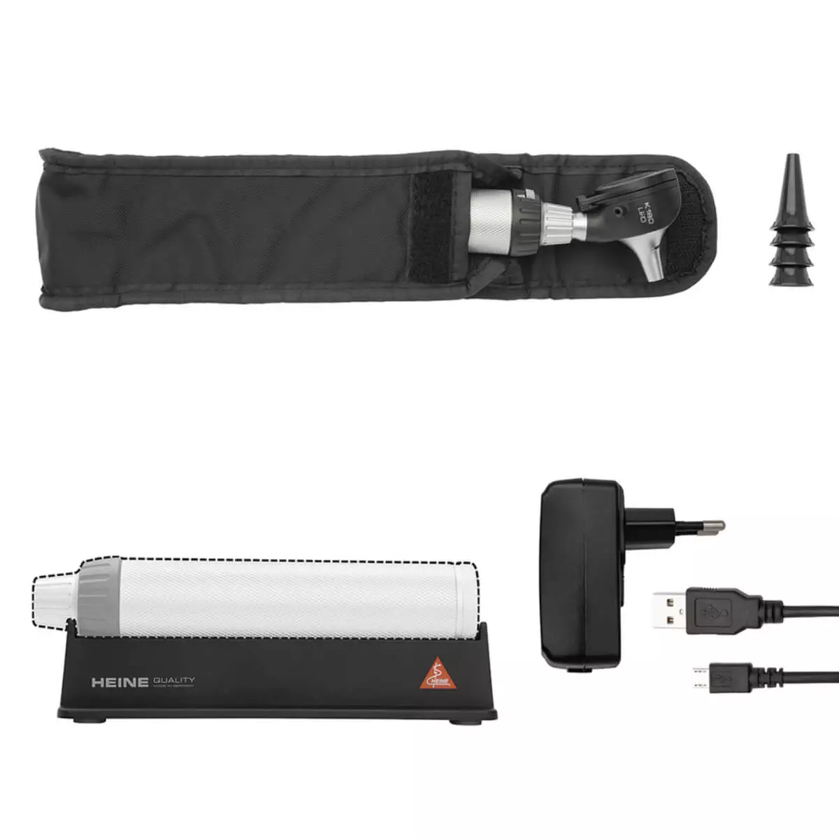 HEINE Optotechnik HEINE K180 LED F.O. Otoskop