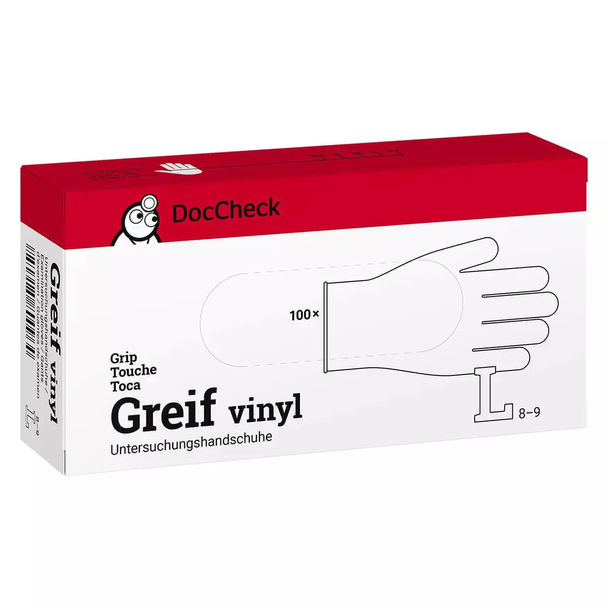 DocCheck Tools Handschuhe "Greif vinyl"