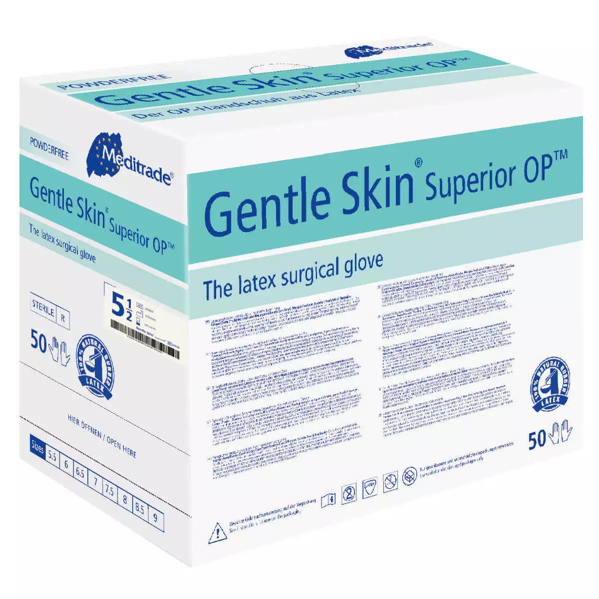Meditrade Gentle Skin Superior OP-Handschuhe Meditrade Gentle Skin Superior OP-Handschuhe