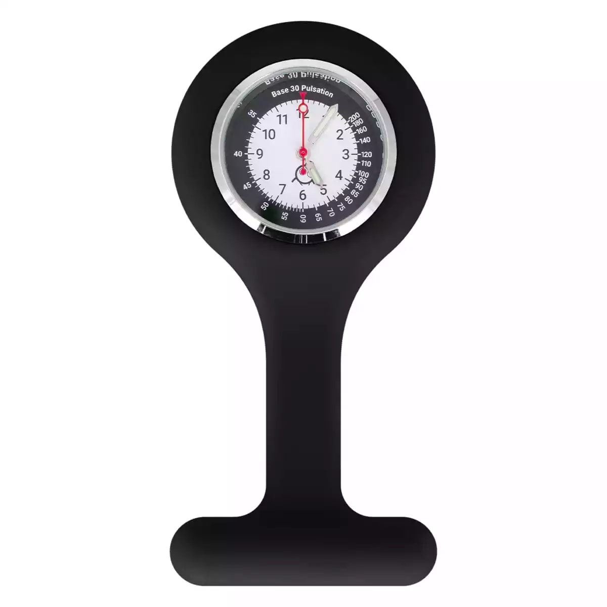 DocCheck Tools Silikon-Schwesternuhr mit Clip "Tic"