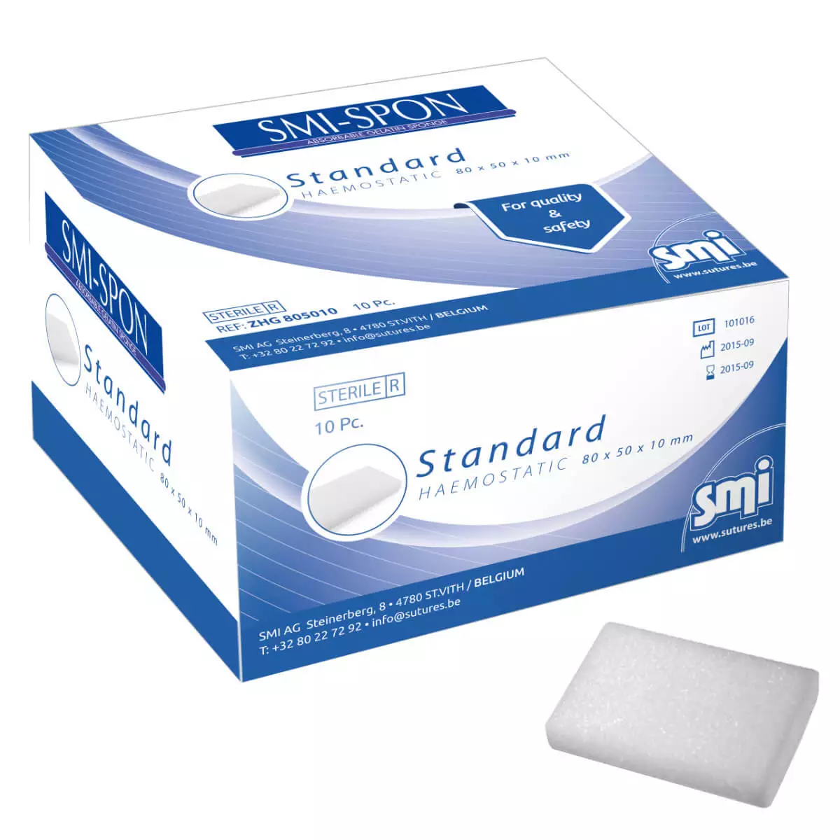 SMI SMI-Spon hämostatischer Gelatineschwamm SMI SMI-Spon hämostatischer Gelatineschwamm
