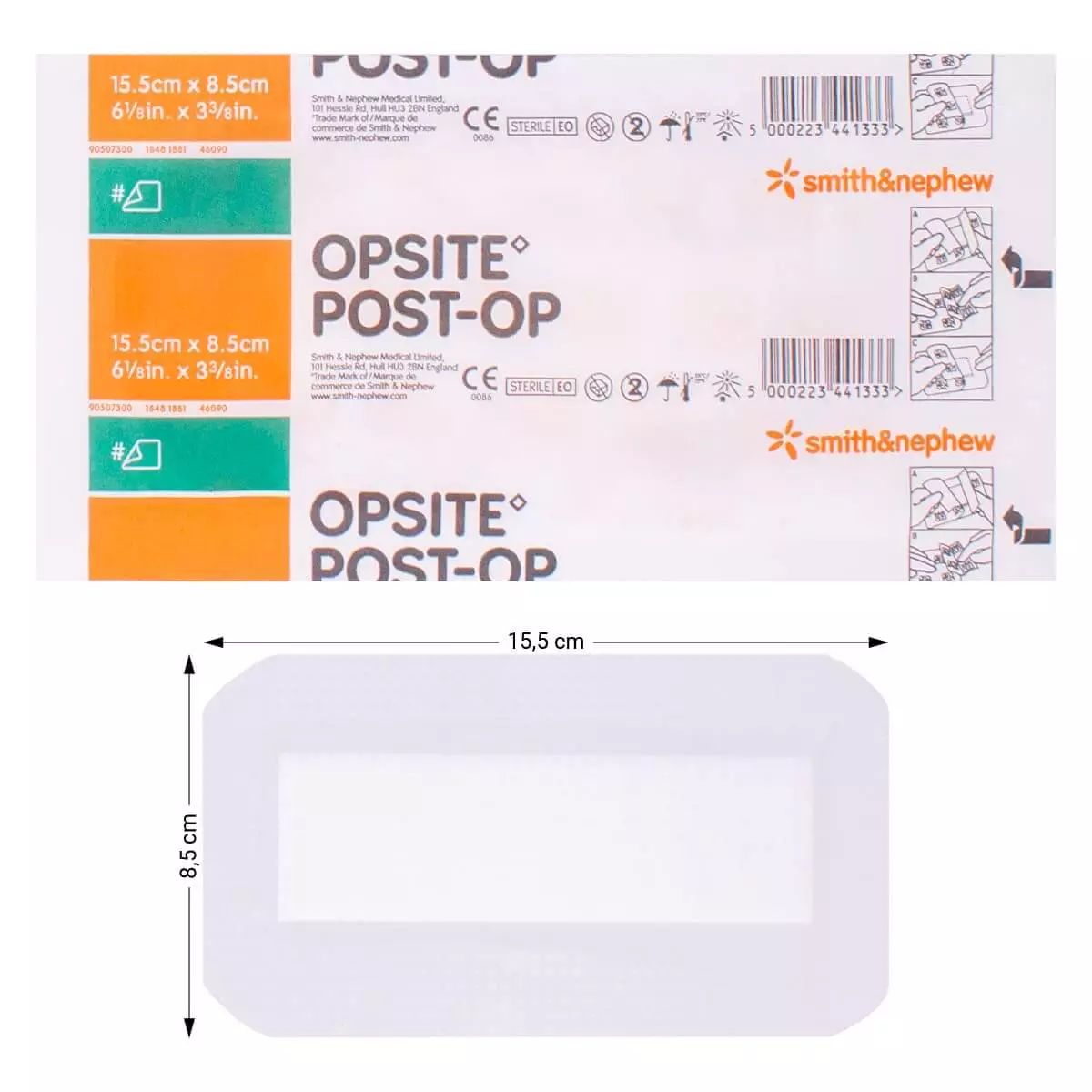Smith & Nephew OPSITE Post-OP Folienverband Smith & Nephew OPSITE Post-OP Folienverband