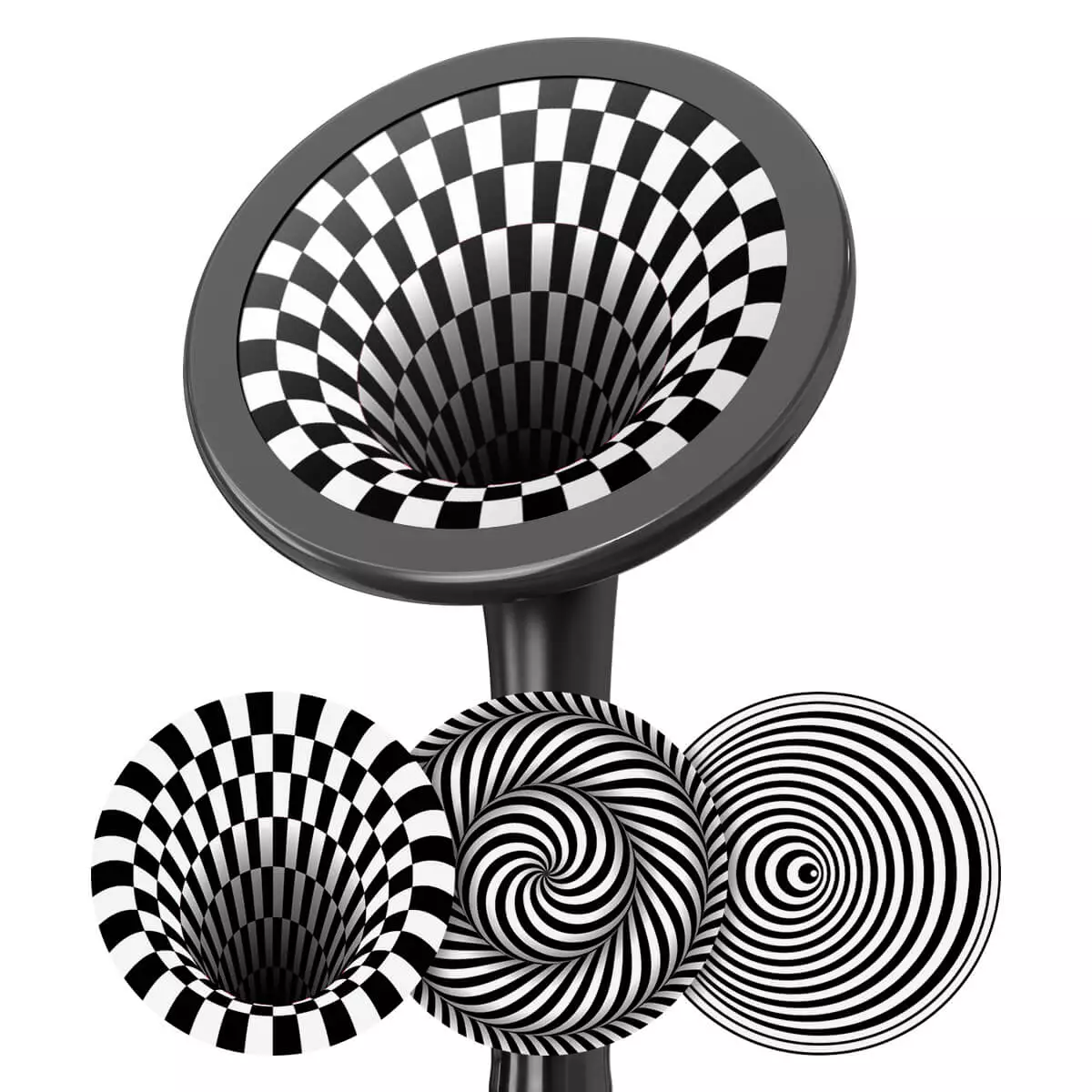 DocCheck Thïngs Bedruckte Fiberglas-Membransets "Drums"