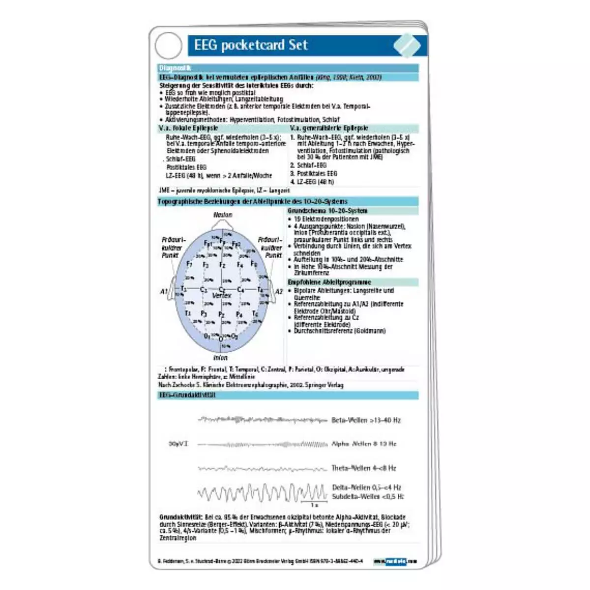 Börm Bruckmeier EEG pocketcard Set