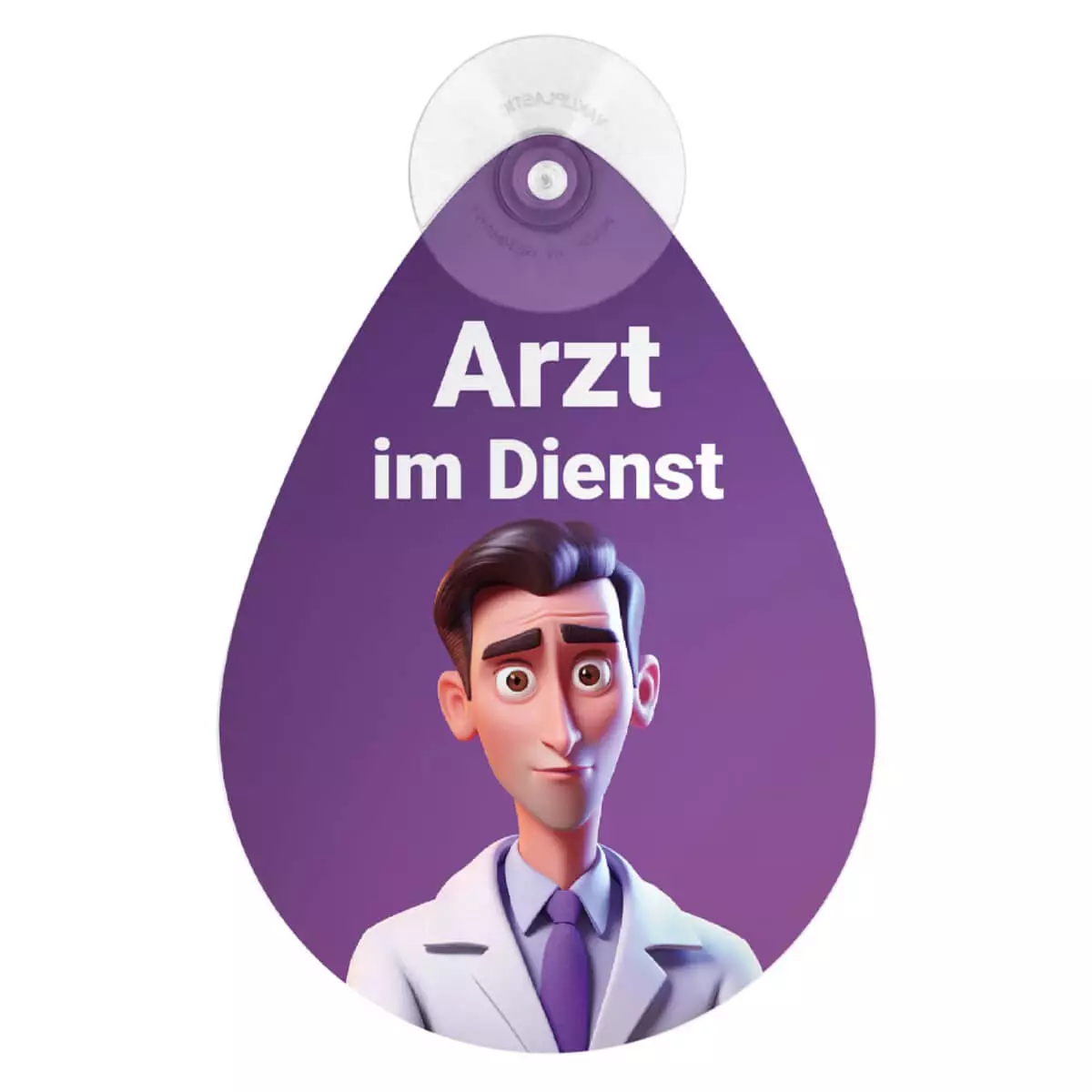 DocCheck Tools Kfz-Schild "Plopp!"