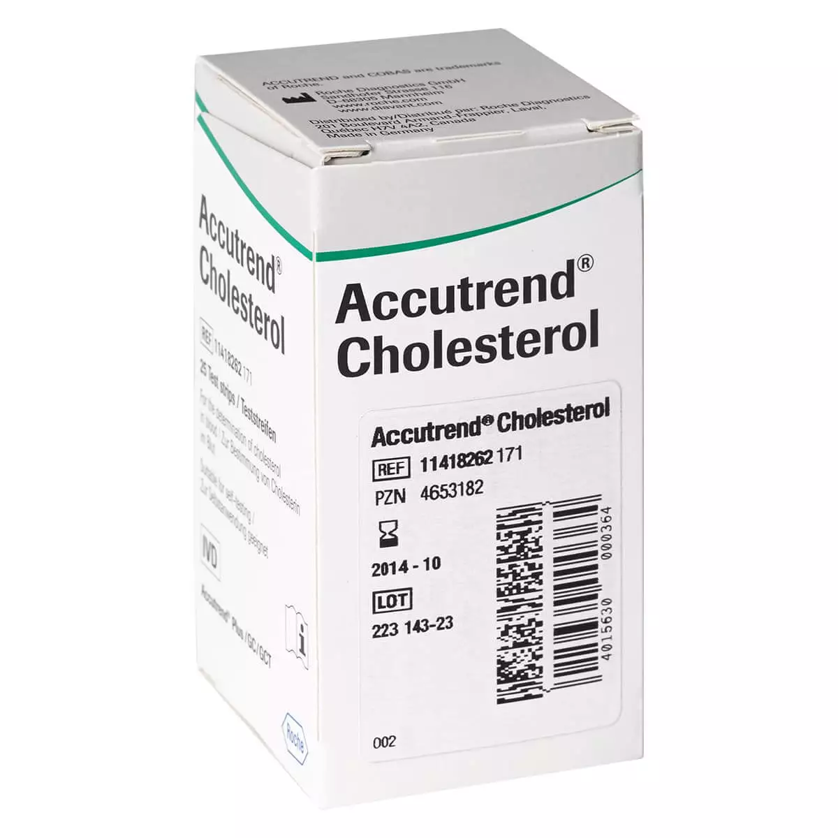 Roche Accutrend Cholesterol Teststreifen Roche Accutrend Cholesterol Teststreifen
