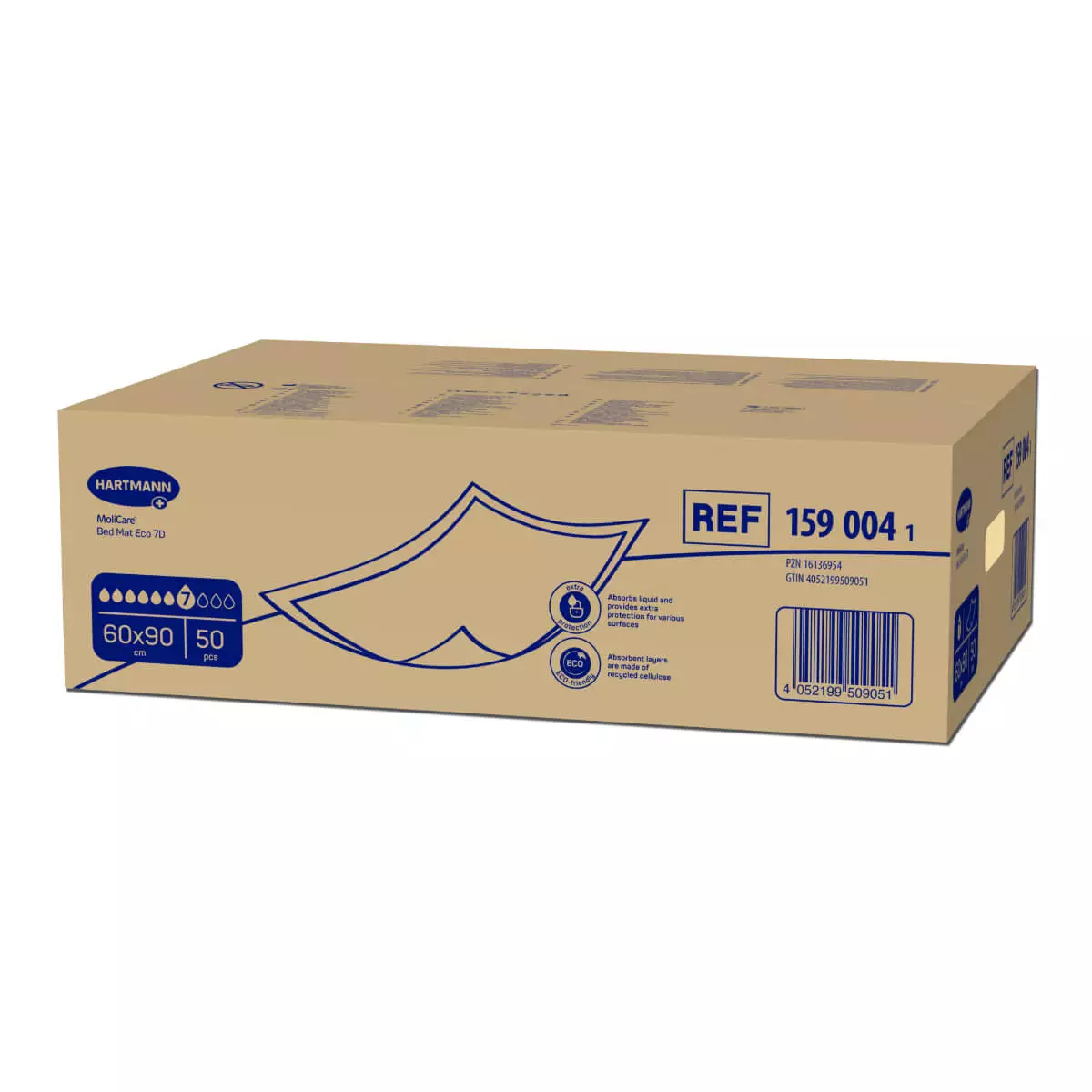 HARTMANN MoliCare Bed Mat Eco Bettschutzeinlagen 7 Tropfen