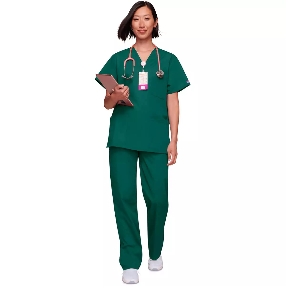 Cherokee Workwear Originals Unisex-Kasack mit 3 Taschen