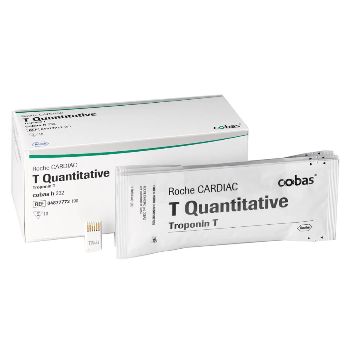 Roche CARDIAC Troponin T Quantitative Teststreifen für cobas h 232 ...