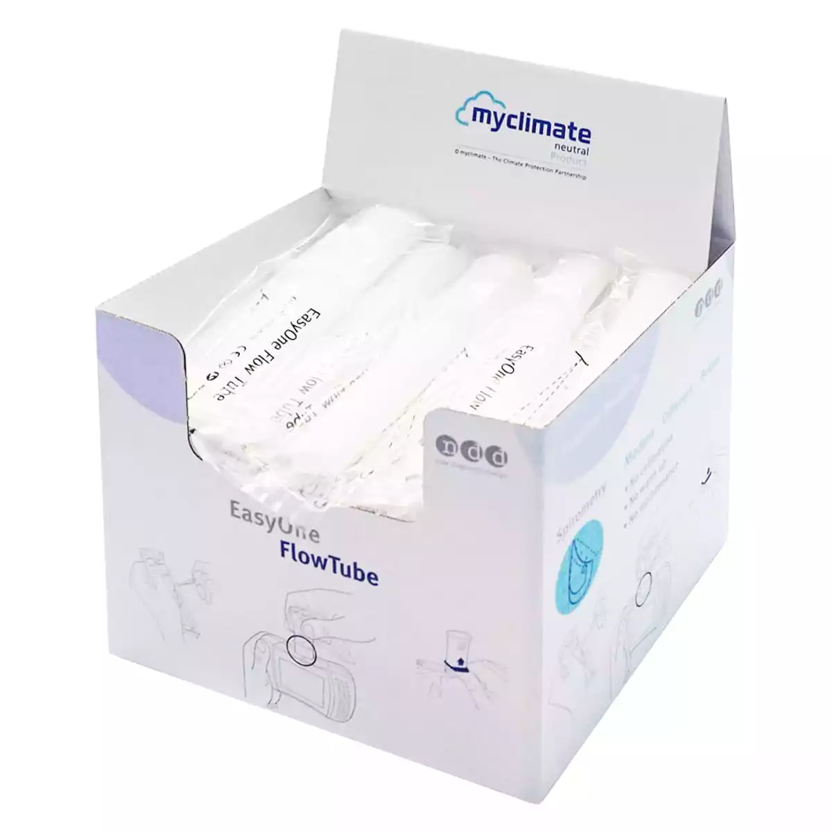 ndd FlowTube Mundstücke für EasyOne Air Spirometer