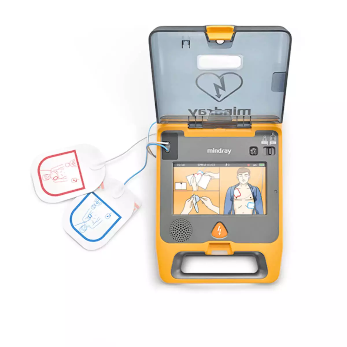 Mindray Beneheart C2 Defibrillator mit Farbdisplay (Halbautomatik)