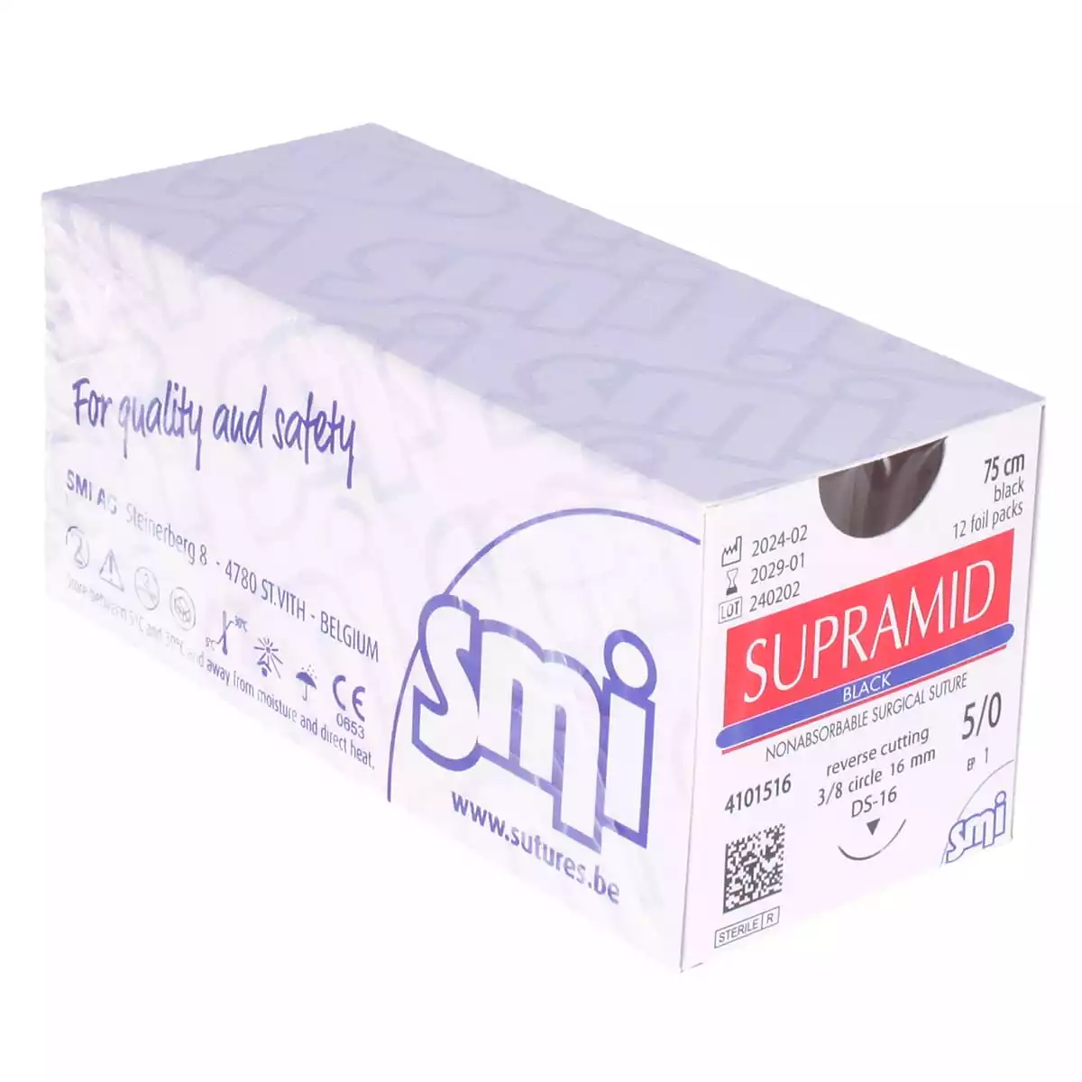 SMI Supramid Black Nahtmaterial