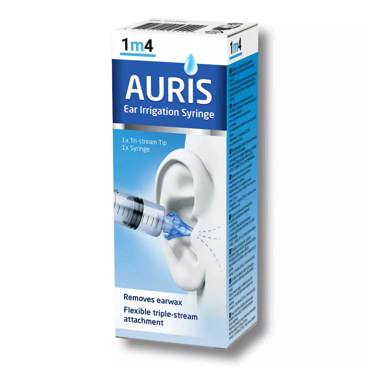 1m4 AURISsingle Ohrspülspritze