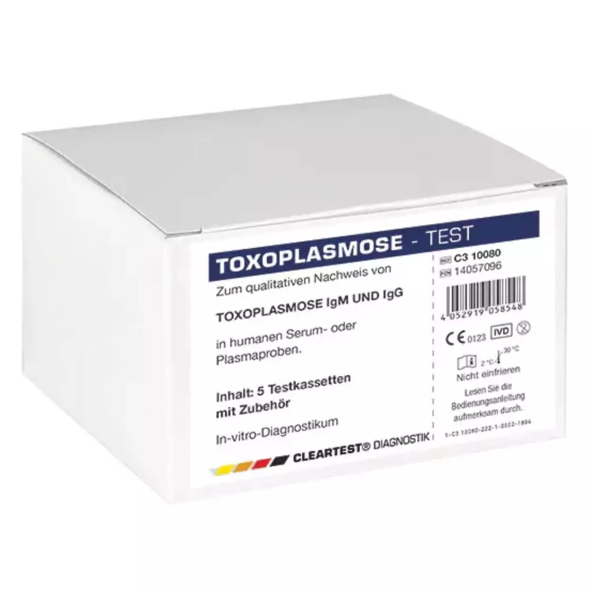 servoprax Cleartest Toxo, Parasiten Toxoplasmose Schnelltest