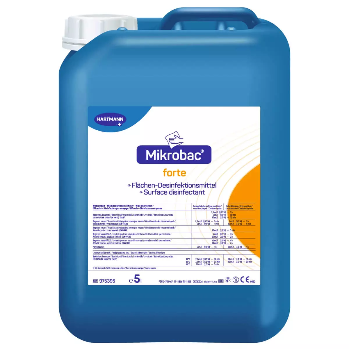 HARTMANN Mikrobac Forte Flächendesinfektion