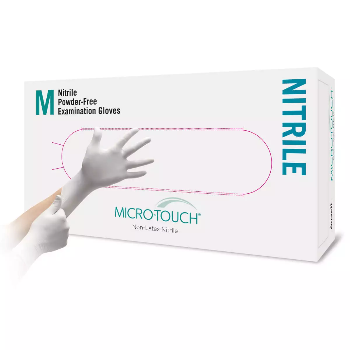 Ansell MICRO-TOUCH White Nitrile Untersuchungshandschuh