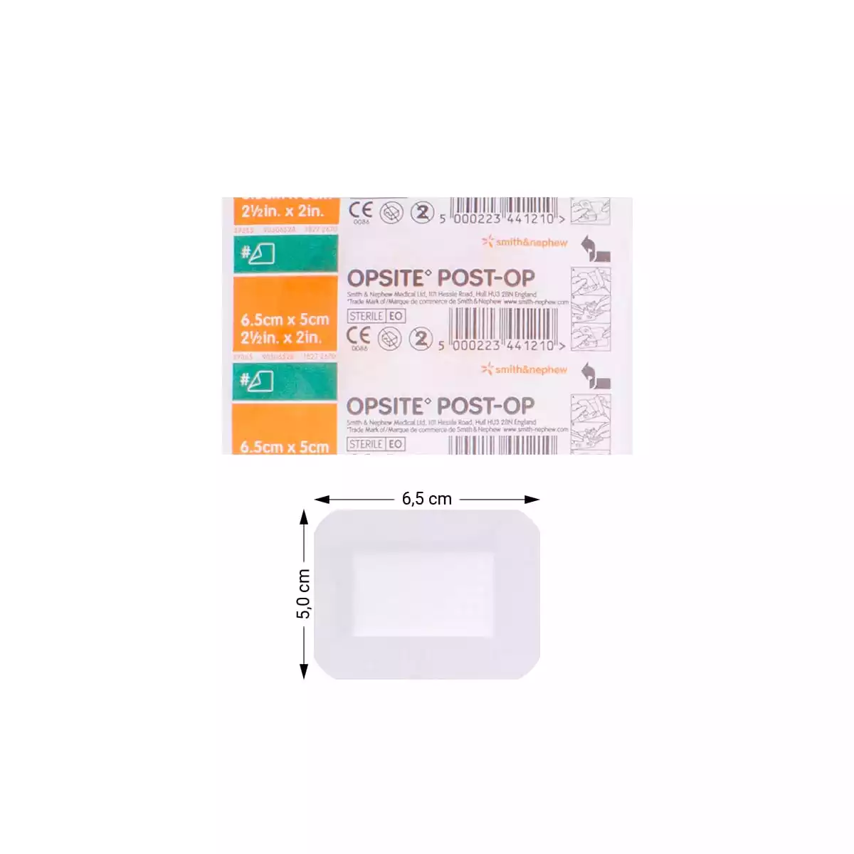 Smith & Nephew OPSITE Post-OP Folienverband Smith & Nephew OPSITE Post-OP Folienverband