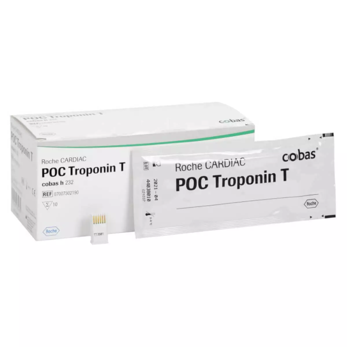 Roche CARDIAC POC Troponin T Teststreifen für cobas h 232