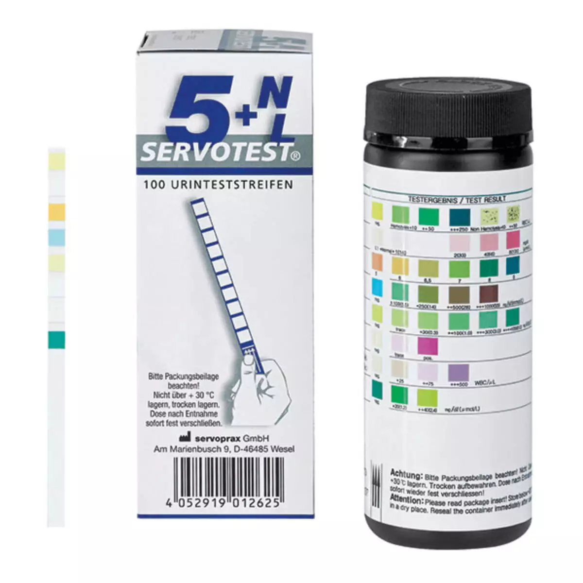 servoprax SERVOTEST Urinteststreifen servoprax SERVOTEST Urinteststreifen