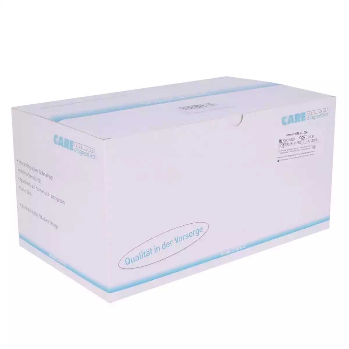 CARE diagnostica immoCARE-C Kassettentest
