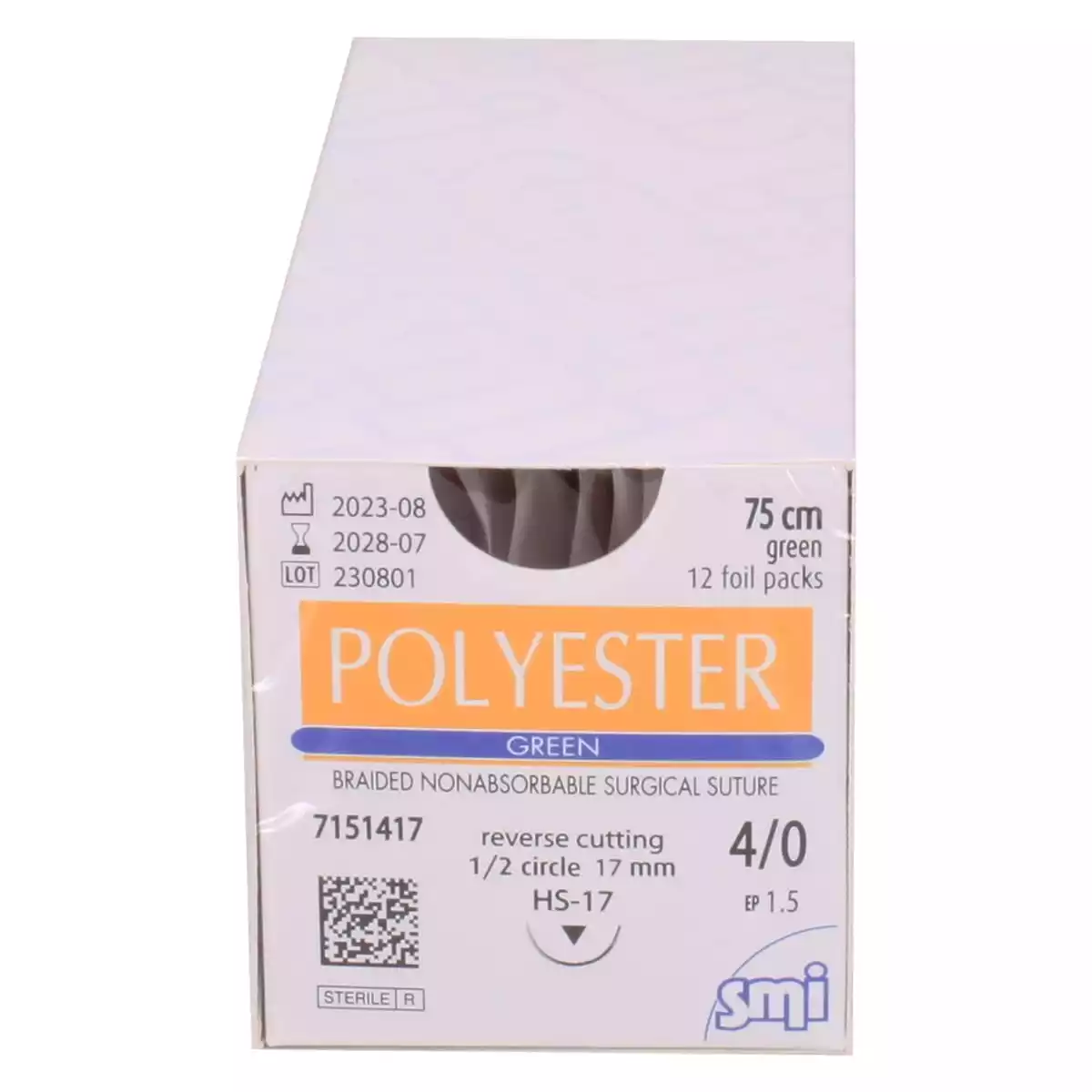 SMI Polyester Green Nahtmaterial