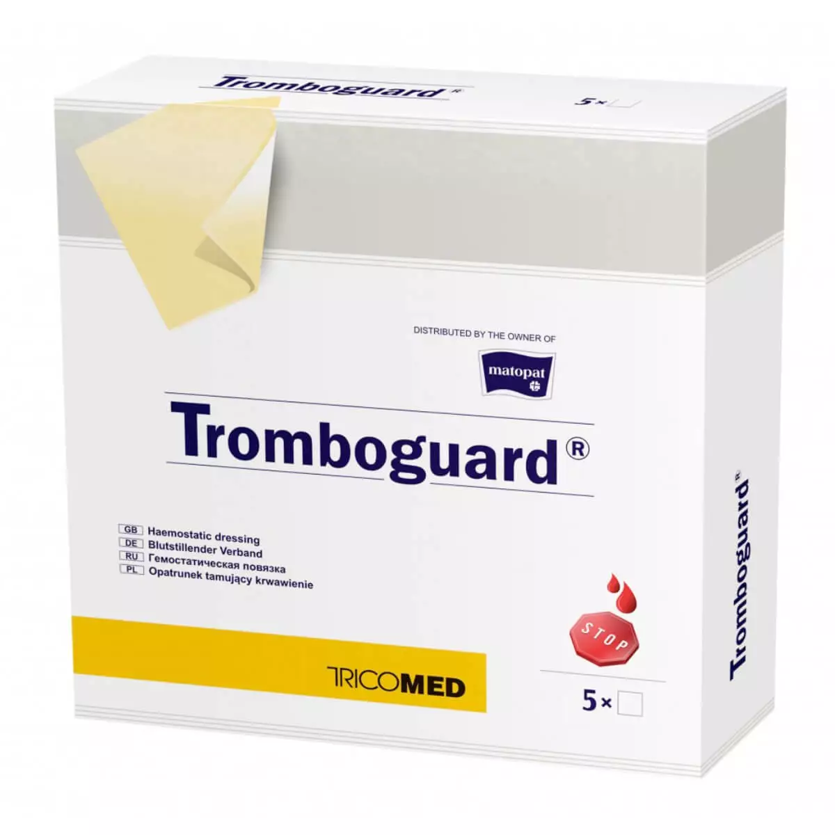 matopat Hämostatischer Verband Tromboguard