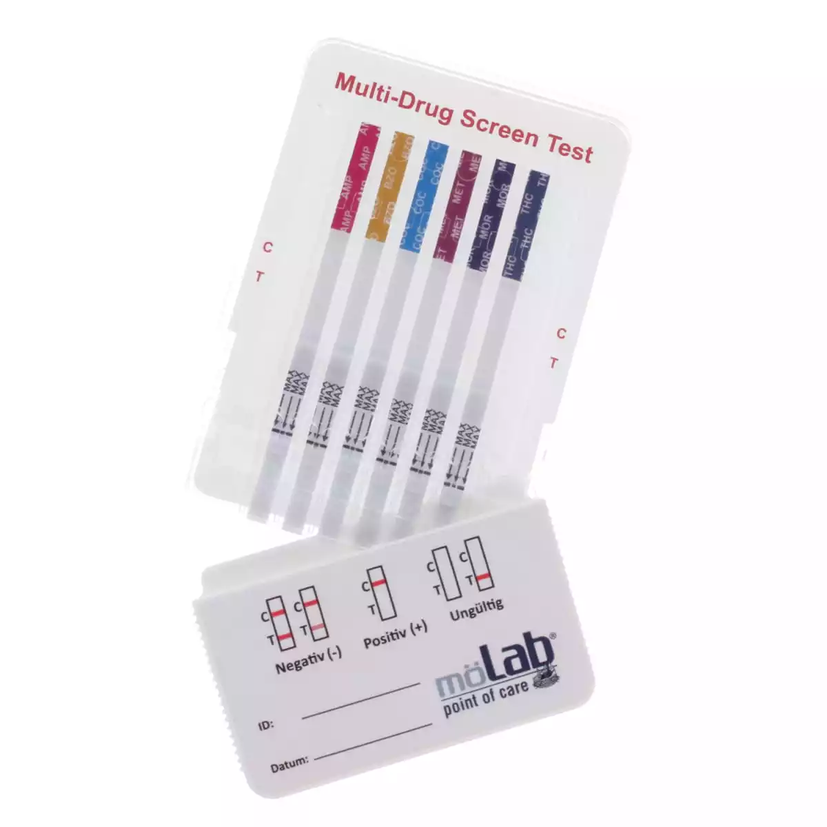 möLab OneSecond Drogen Multi-Dip Schnelltest