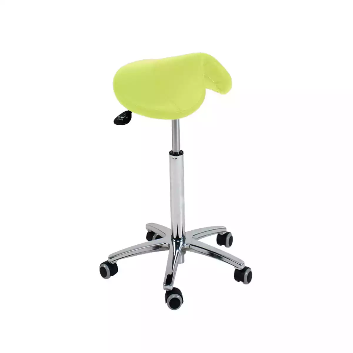 Ecopostural Rollhocker mit Sattelsitz Ecopostural Rollhocker mit Sattelsitz