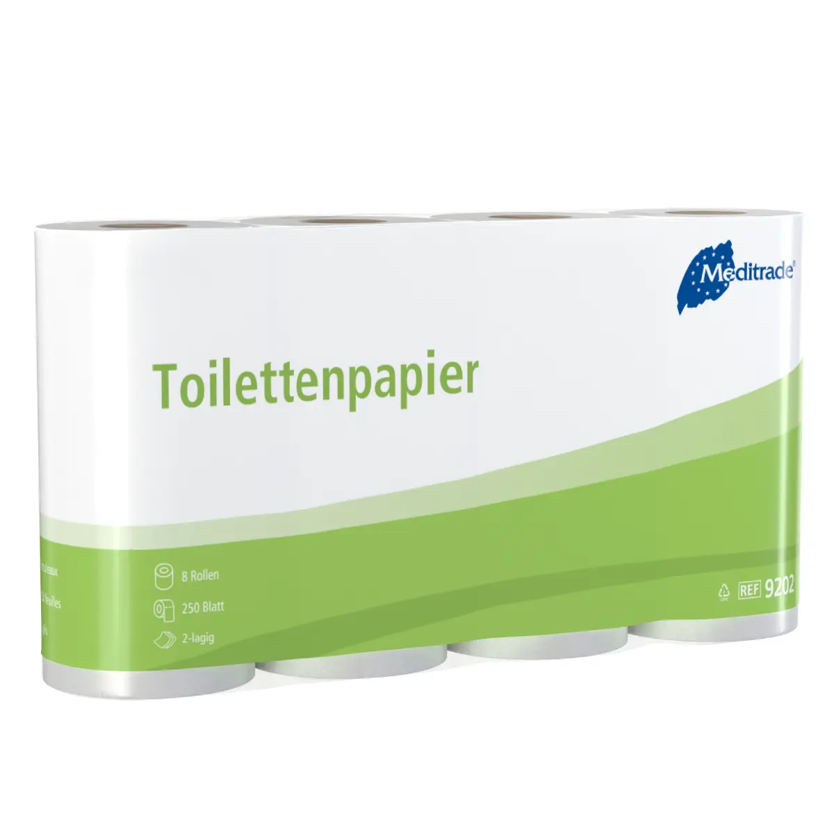 Meditrade Weißes Toilettenpapier
