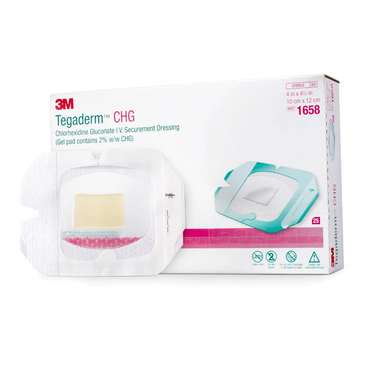 3M Tegaderm CHG Chlorhexidingluconat I.V. Fixierverband