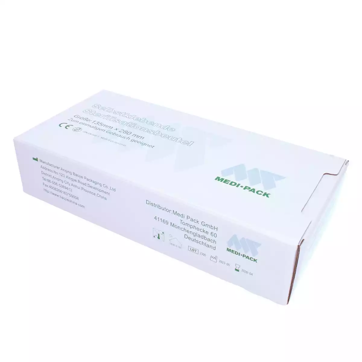 Medi-Pack Self-Sealing Sterilisationsbeutel