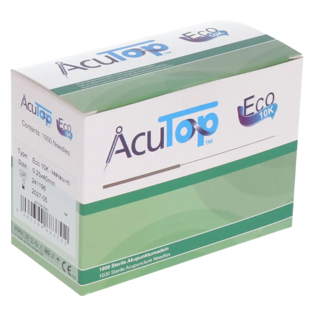 AcuTop Eco 10K-Typ Akupunkturnadeln