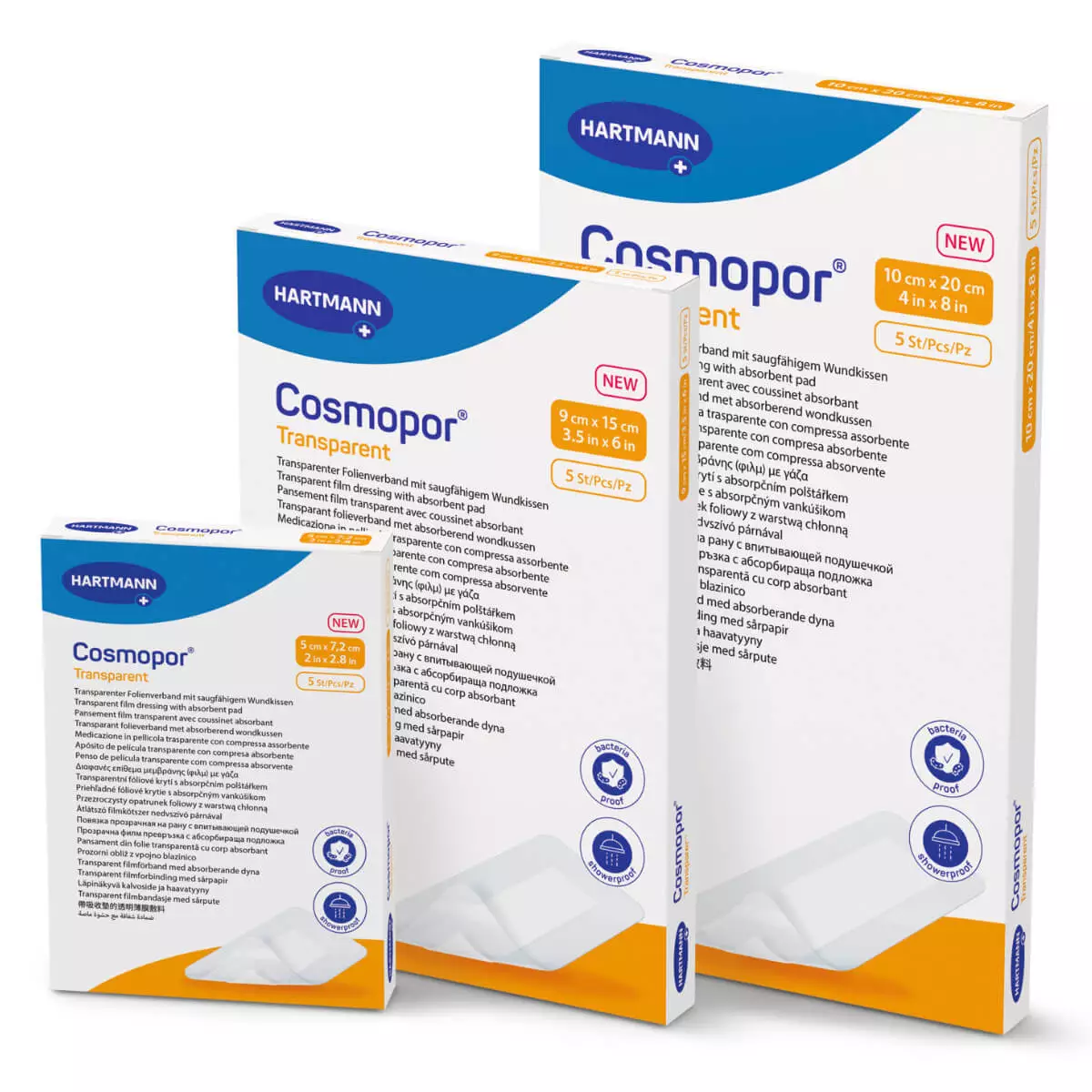HARTMANN Cosmopor transparent Folienverband