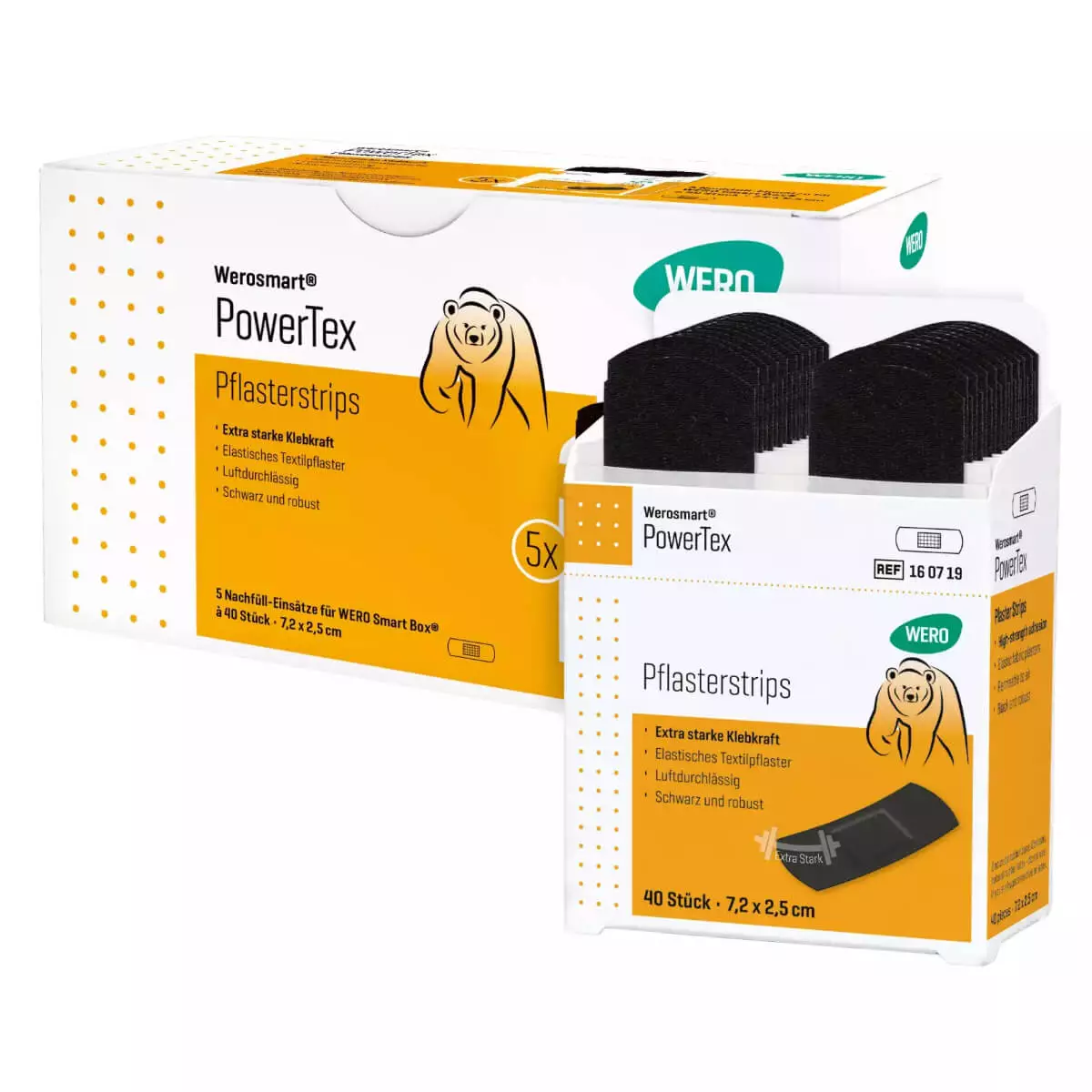 WERO Werosmart PowerTex Pflasterspender-Einsätze