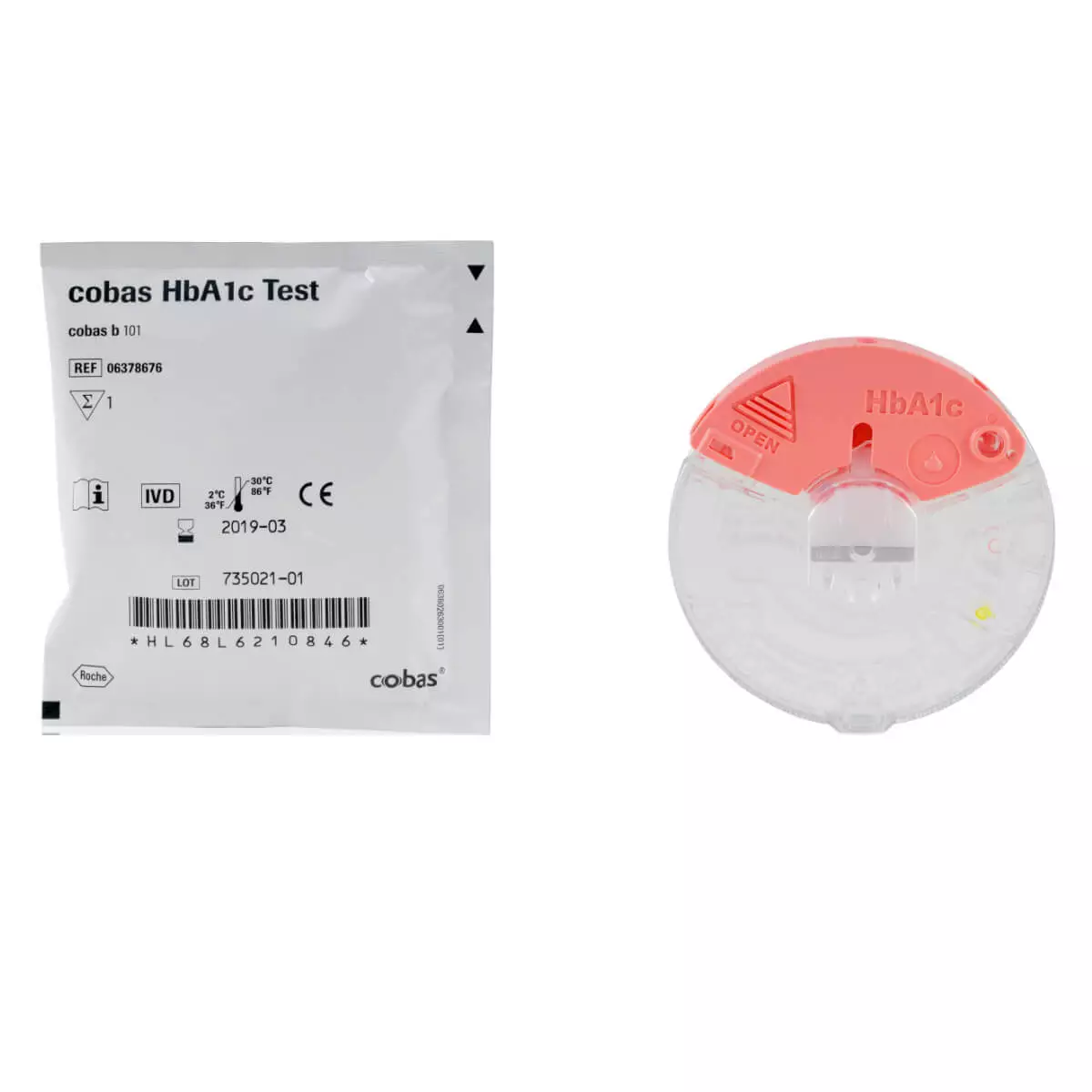 Roche cobas b 101 HbA1c Test