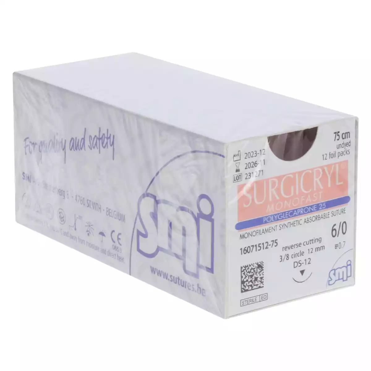 SMI Surgicryl Monofast Nahtmaterial SMI Surgicryl Monofast Nahtmaterial