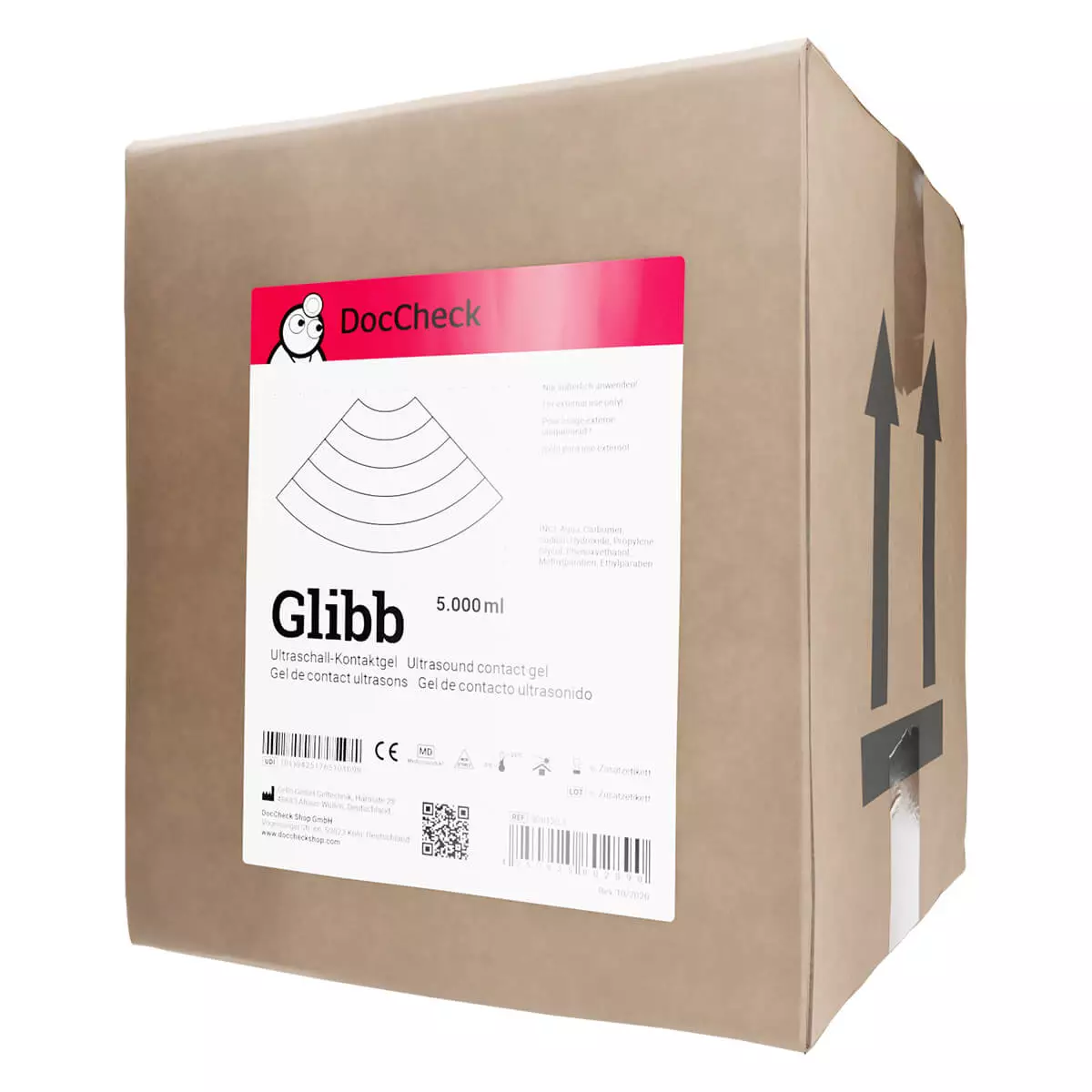 DocCheck Tools Ultraschall Kontaktgel "Glibb"