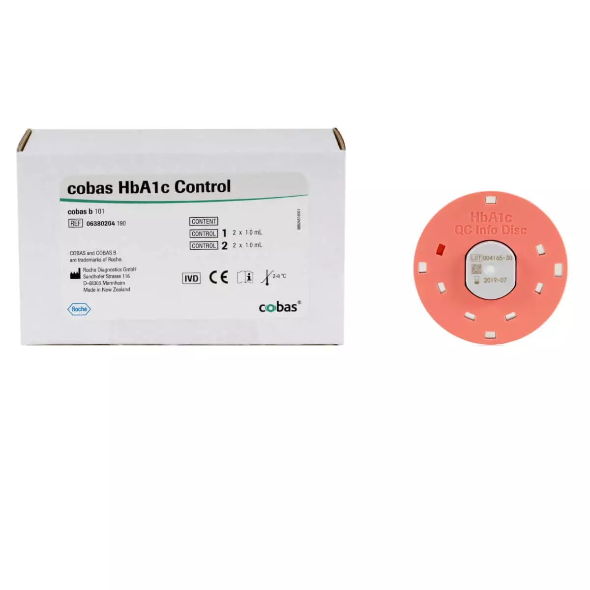 Roche cobas b 101 Kontrolle