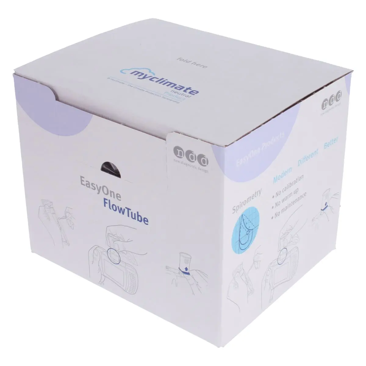 ndd FlowTube Mundstücke für EasyOne Air Spirometer ndd FlowTube Mundstücke für EasyOne Air Spirometer
